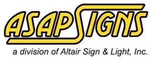 ASAP Signs a division of Altair Sign & Light, Inc. logo