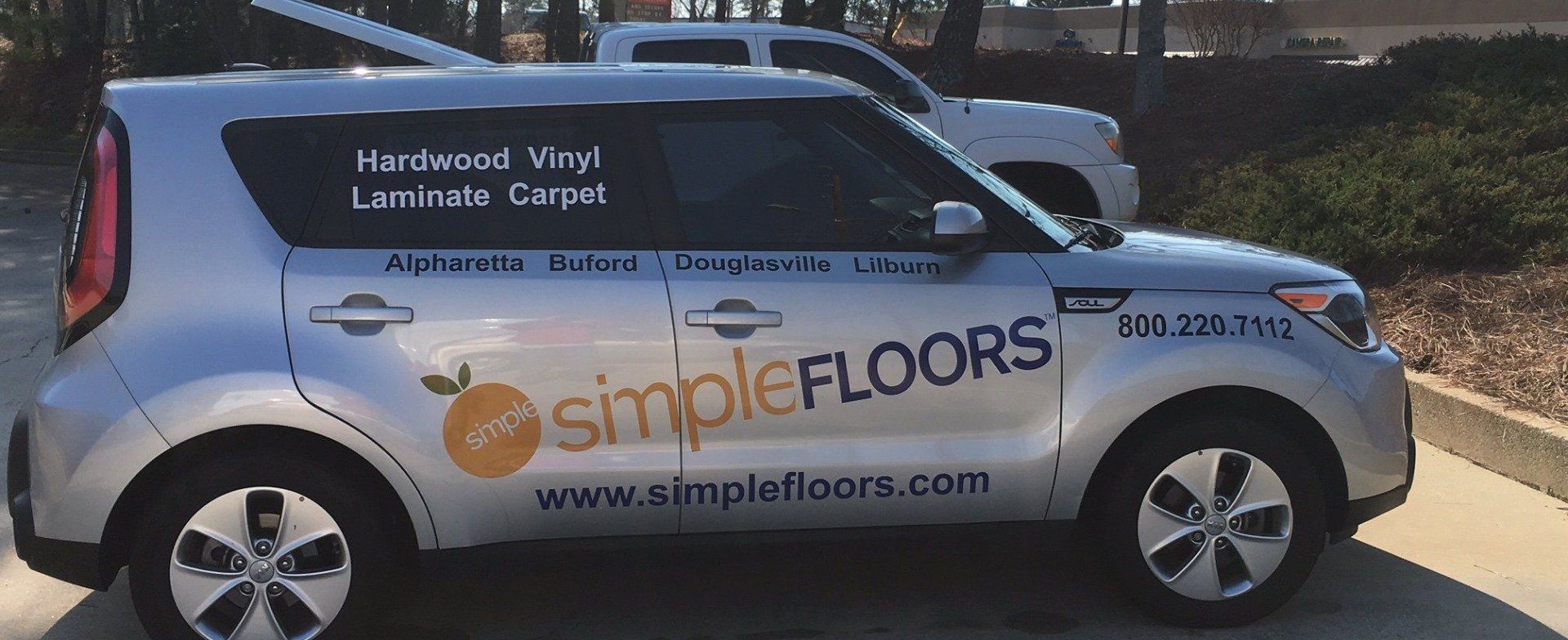 Simple Floors Vehicle Wrap